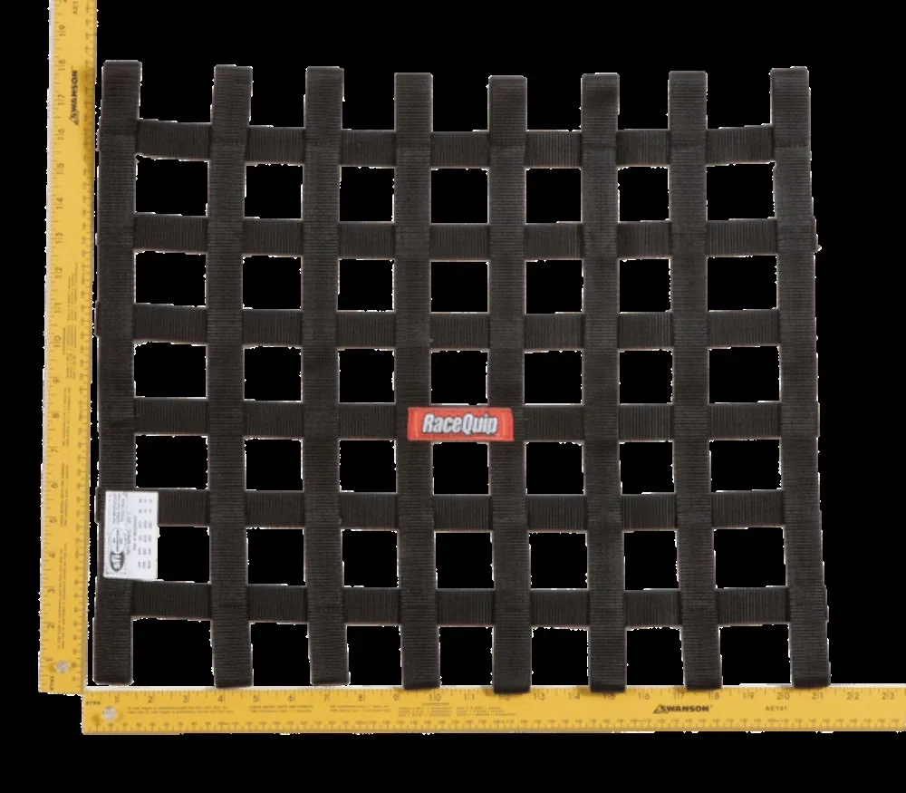 18 X 21 Sfi Ribbon Net Black - 726004RQP